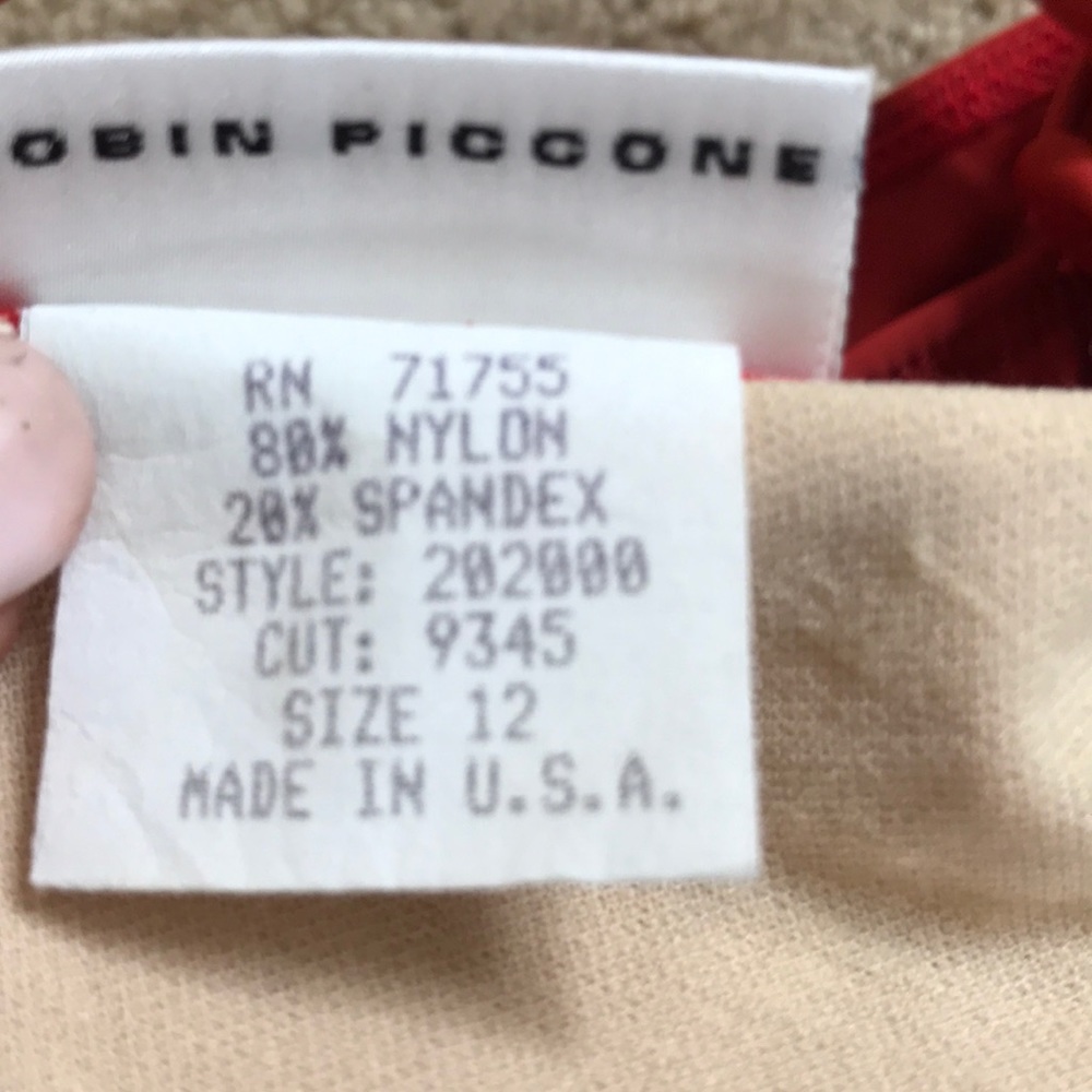 Robin Piccone Two Piece Bikini Rust Color - image 7